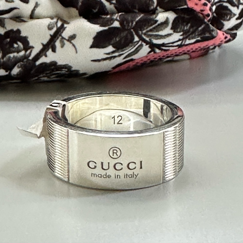 Gucci Silver Ring New